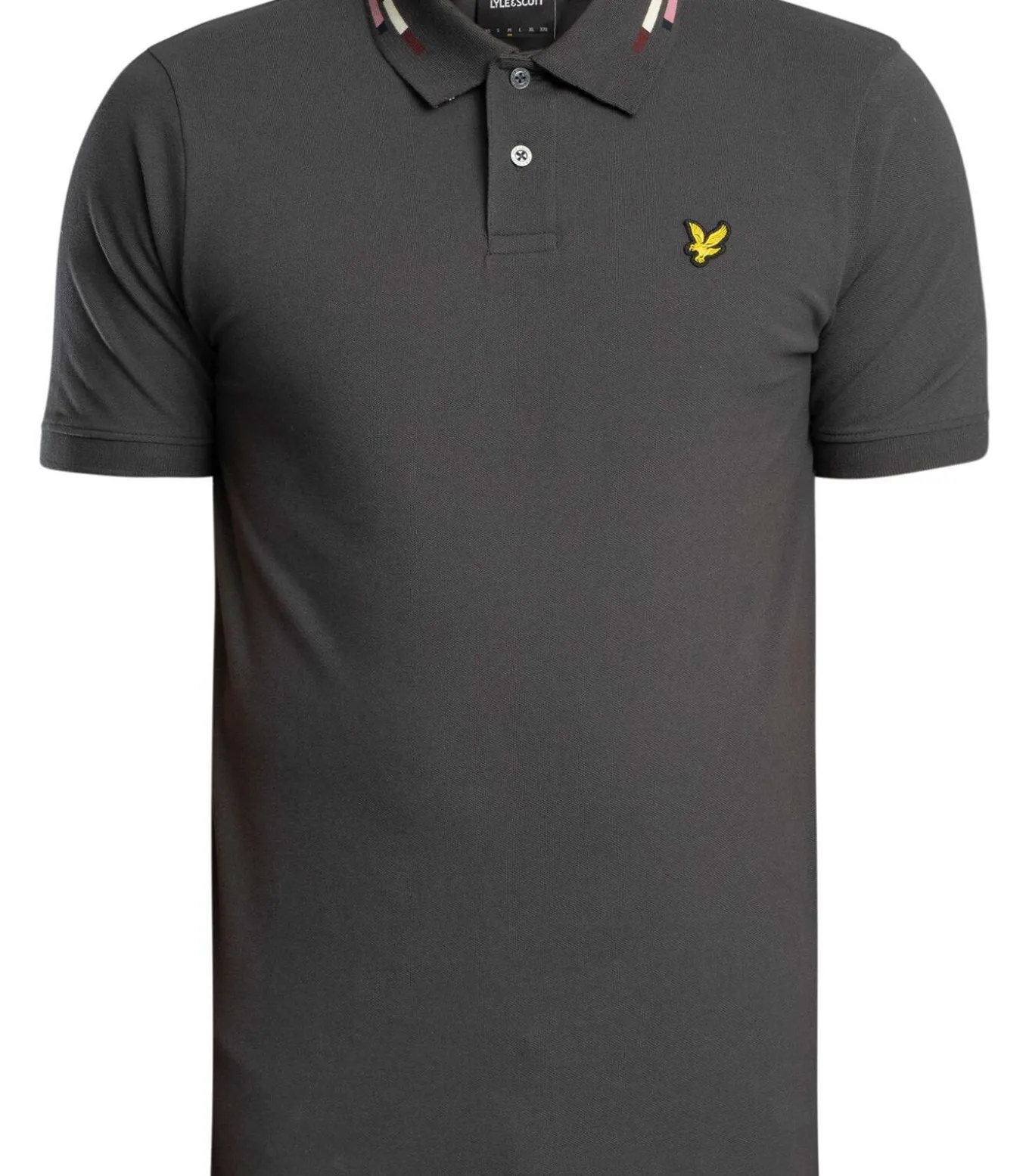 Poloshirt Met Gestreept Uiteinde