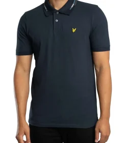 Poloshirt Met Gestreept Uiteinde