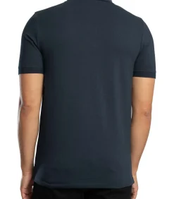 Poloshirt Met Gestreept Uiteinde
