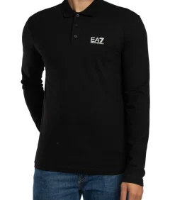 Poloshirt Met Lange Mouwen En Borstlogo