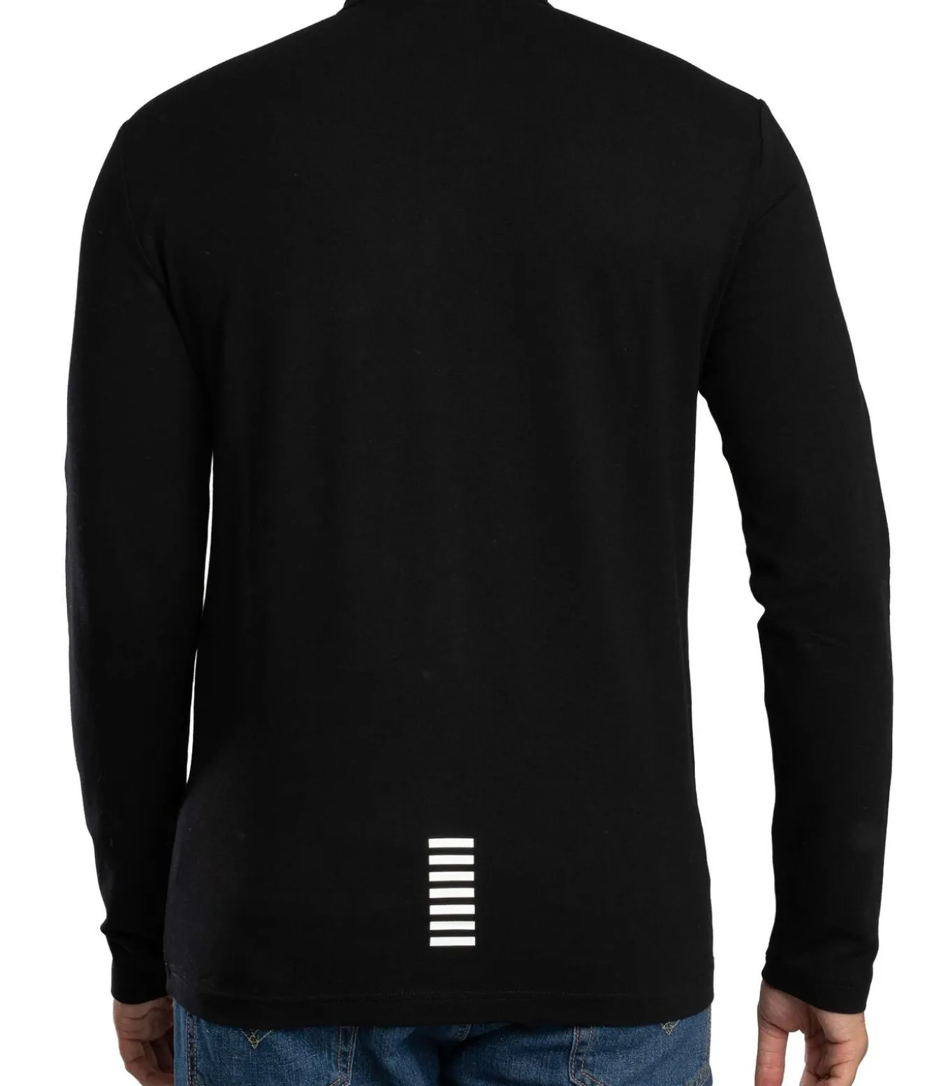 Poloshirt Met Lange Mouwen En Borstlogo