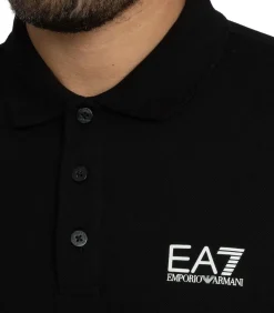 Poloshirt Met Lange Mouwen En Borstlogo
