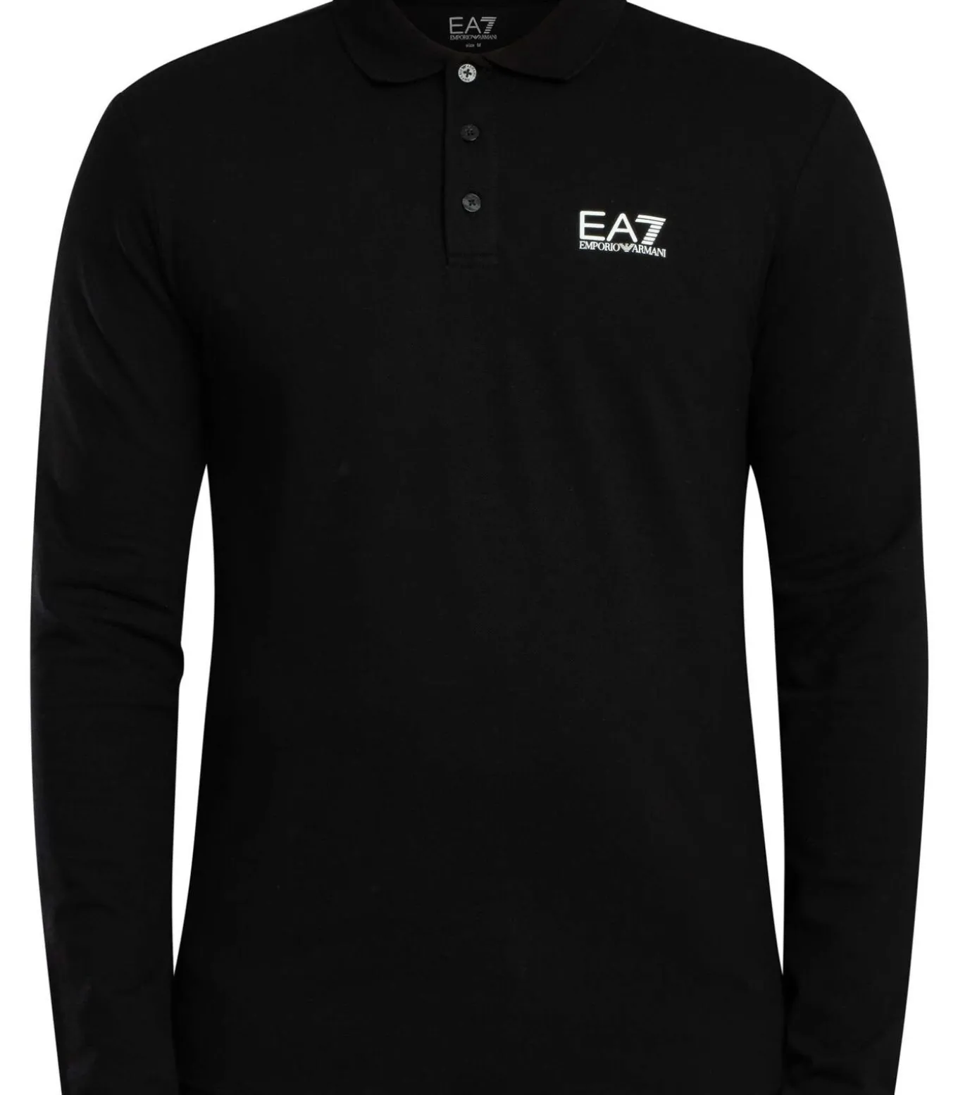 Poloshirt Met Lange Mouwen En Borstlogo