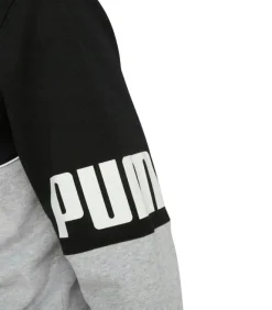 POWER - Hoodie Met Volledige Ritssluiting - Zwart