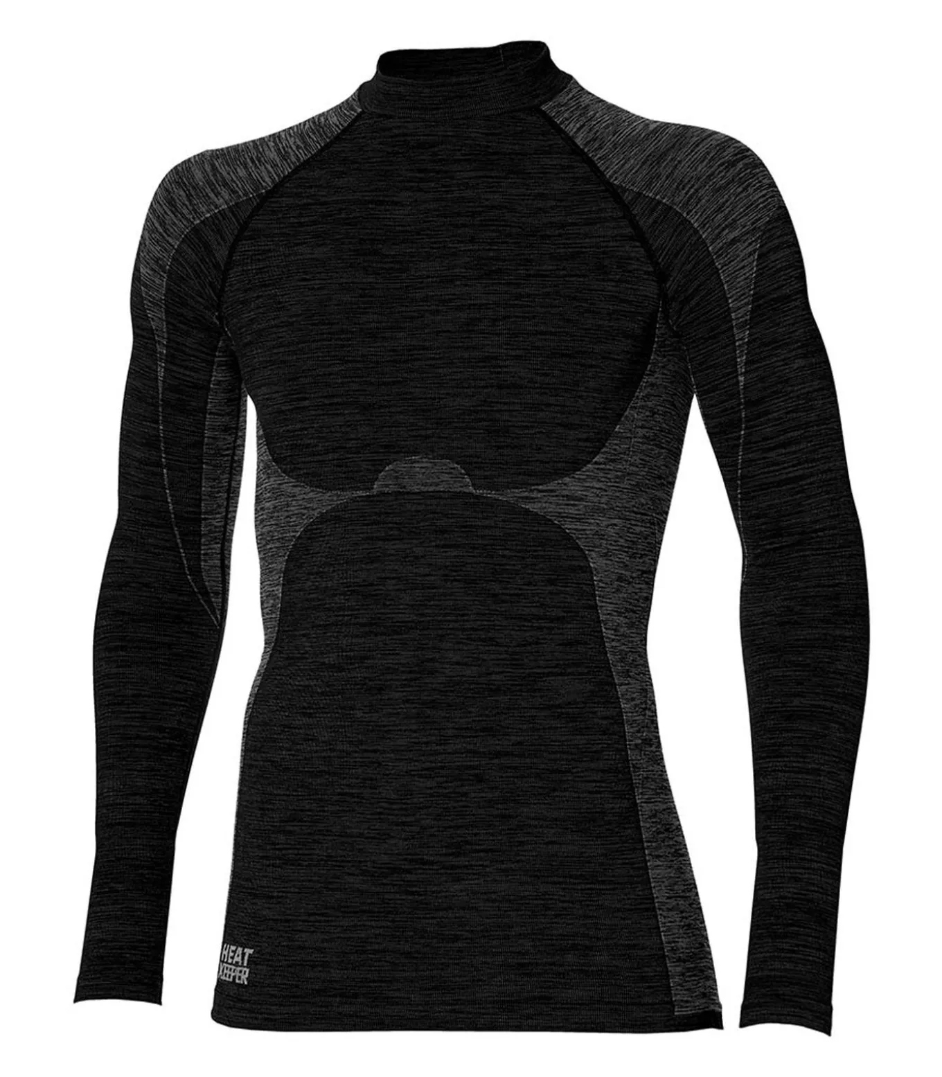 Premium Thermoshirt met lange mouwen Heren Zwart