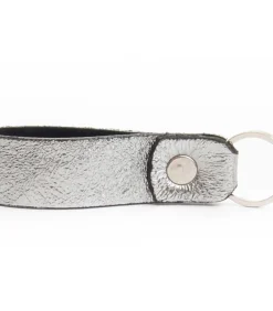 Purapiel Sleutelhanger Mikeyglam Zilver