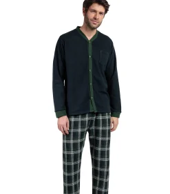 Pyjama broek shirt lange mouwen Smeraldo