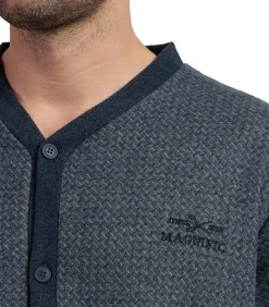 Pyjama broek shirt lange mouwen Grigio