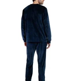 Pyjama broek top lange mouwen Corduroy