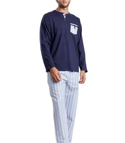 Pyjama broek top lange mouwen Stripest