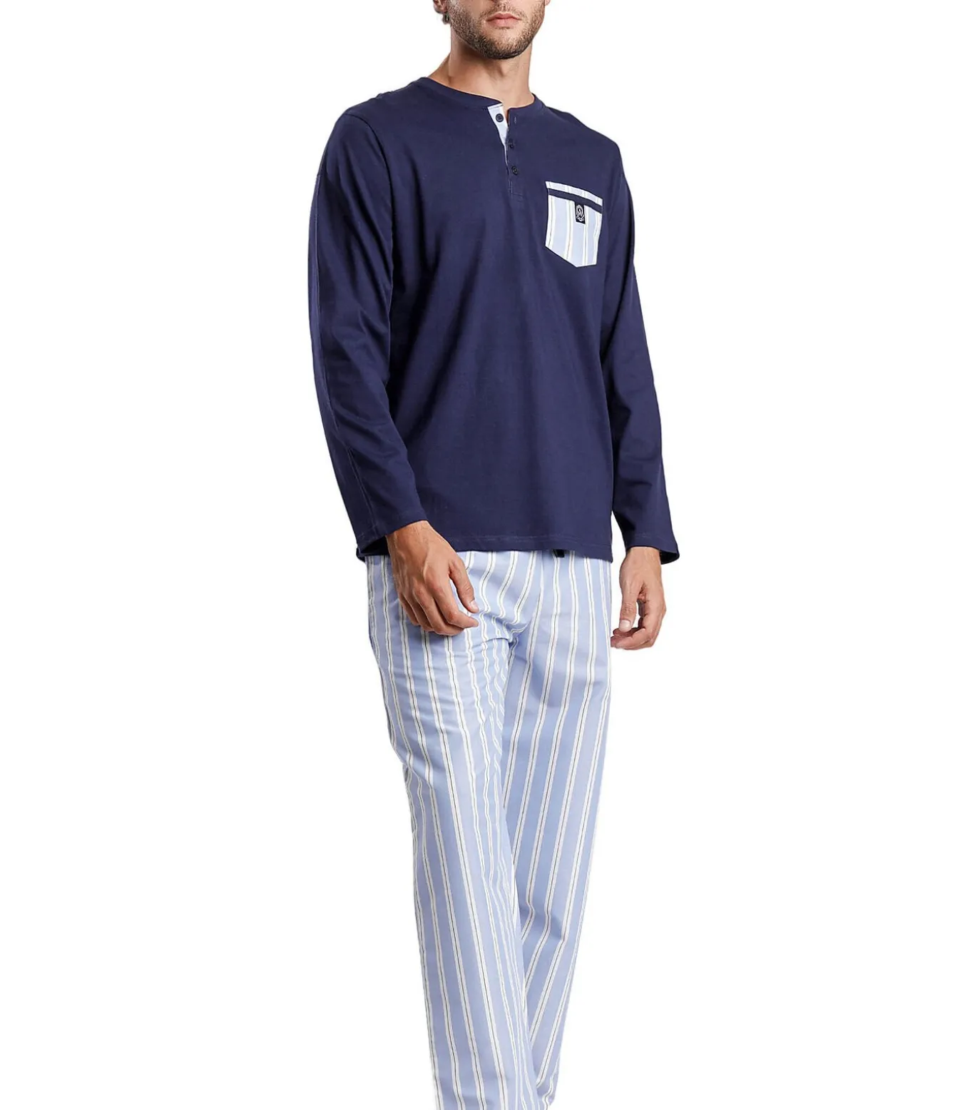 Pyjama broek top lange mouwen Stripest