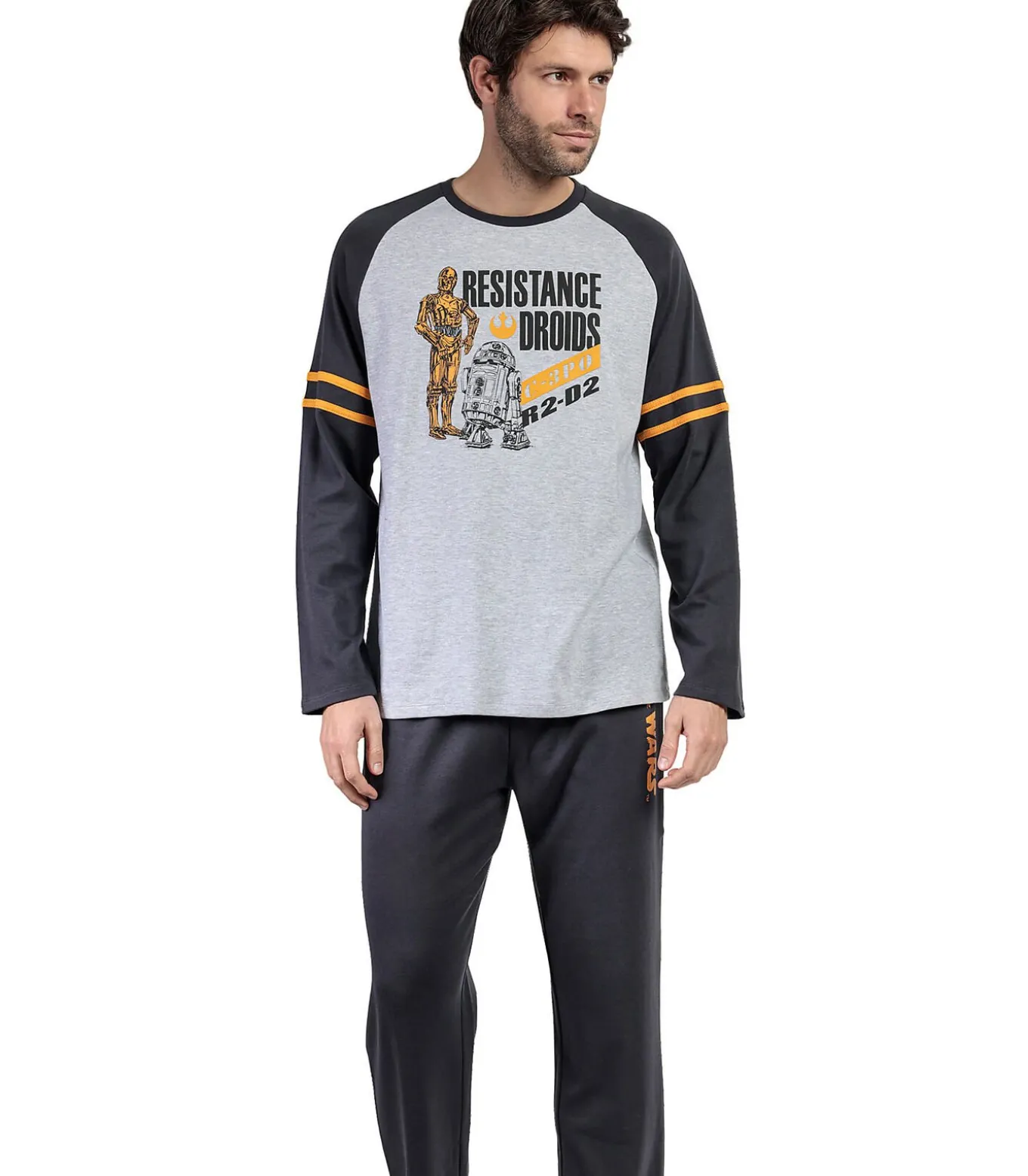 Pyjama broek top lange mouwen Sport Star Wars