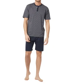 pyjama korte broek nebraska dark blue