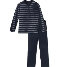 pyjama lange broek dark blue
