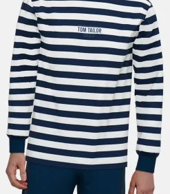 pyjama lange broek milos blue striped