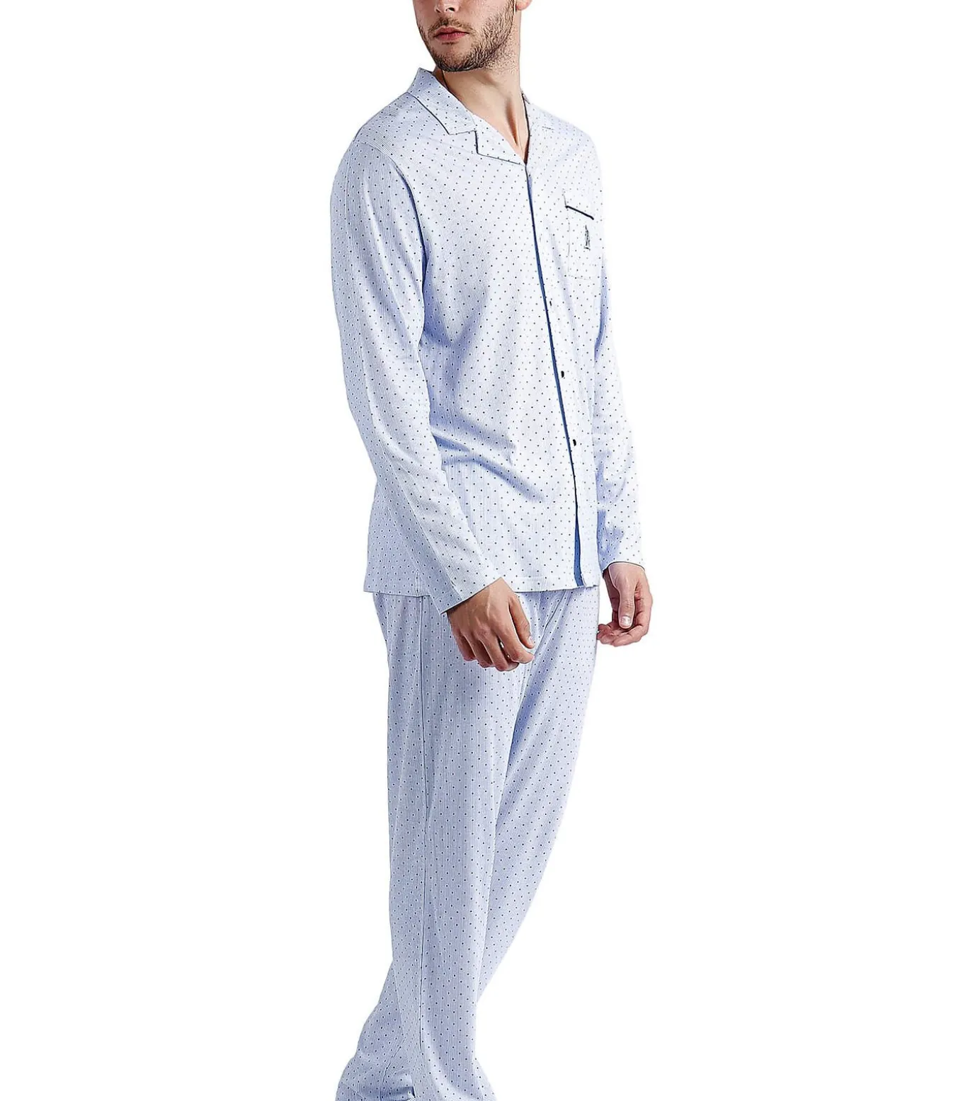 Pyjama loungewear broek en shirt Stripes And Dots