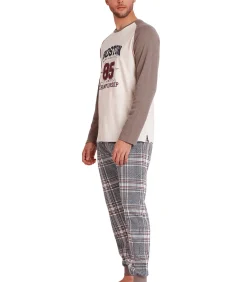 Pyjama outfit broek top lange mouwen Boston