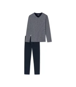 Pyjama Streep Blauw