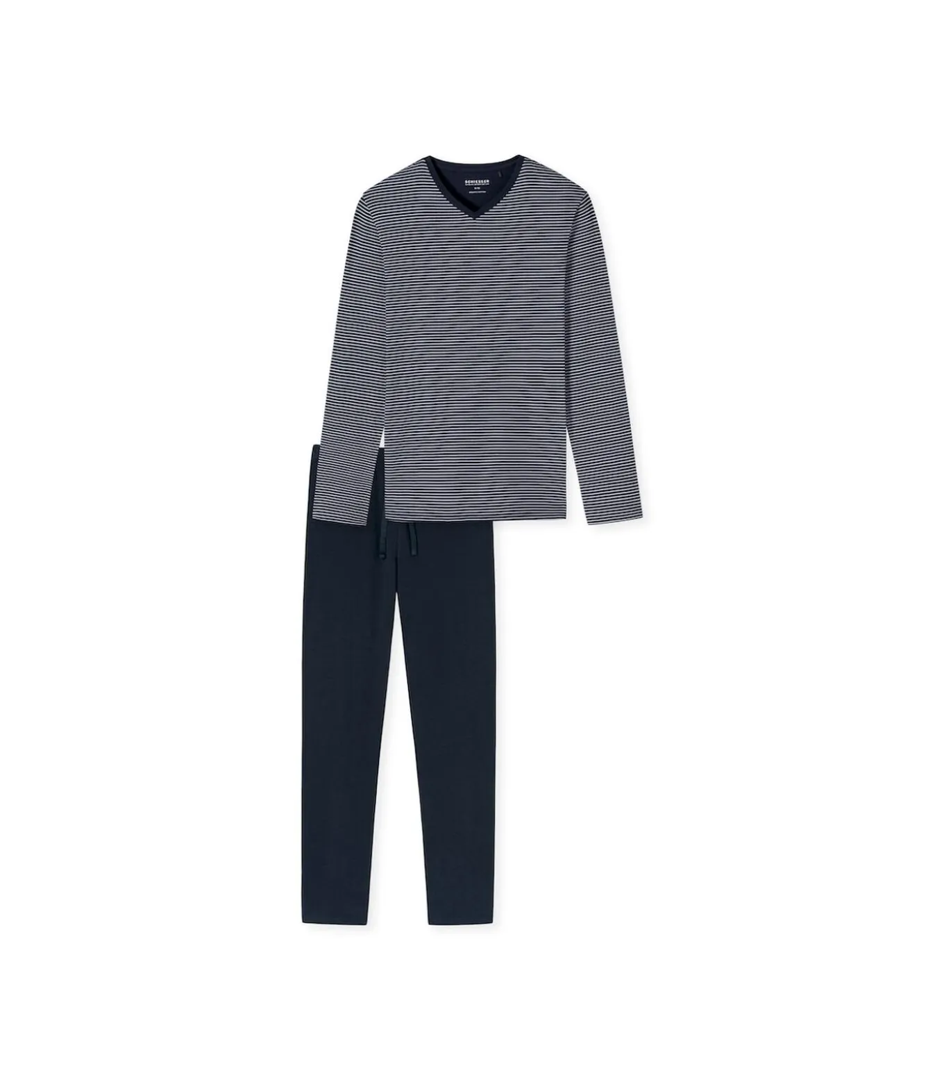 Pyjama Streep Blauw
