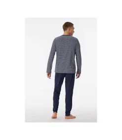 Pyjama Streep Blauw