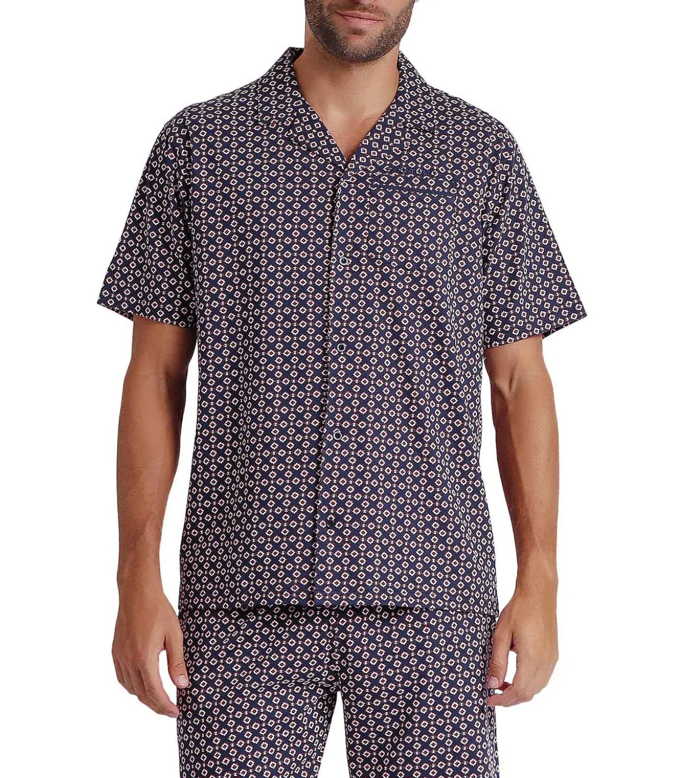 Pyjamashort shirt Panot Antonio Miro