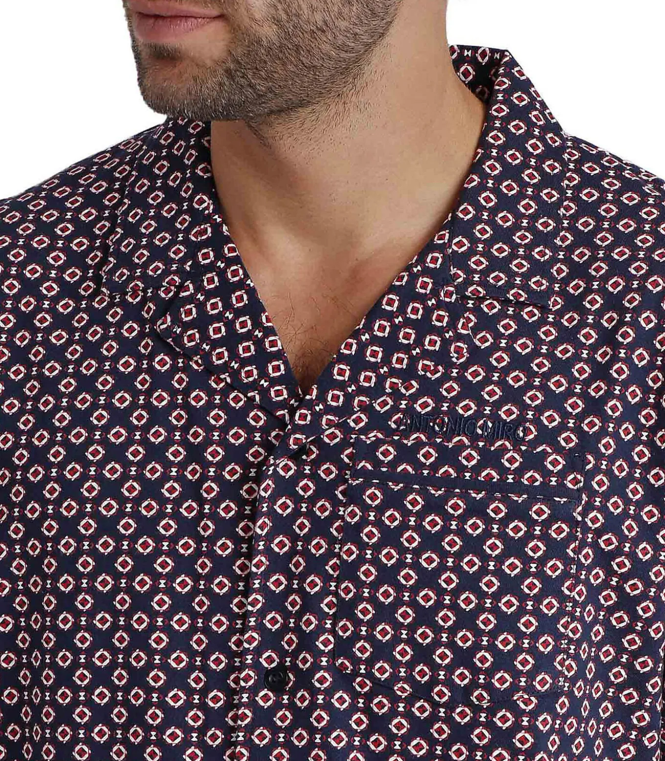 Pyjamashort shirt Panot Antonio Miro