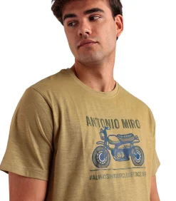 Pyjamashort t-shirt Caferacer Antonio Miro