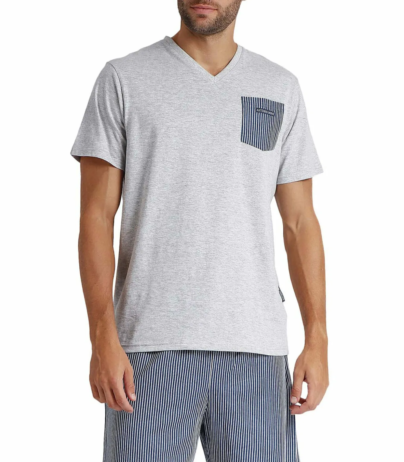 Pyjamashort t-shirt Travel Antonio Miro