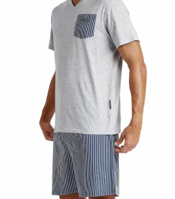 Pyjamashort t-shirt Travel Antonio Miro