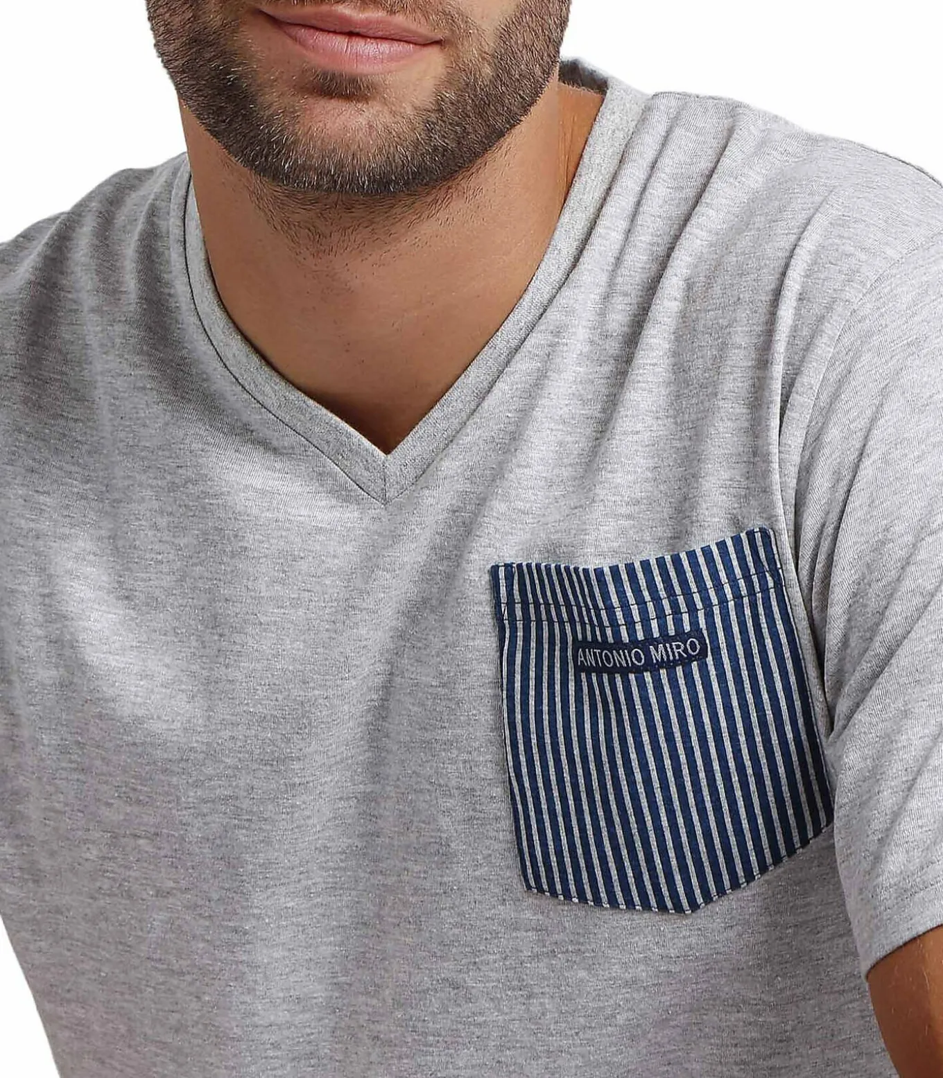 Pyjamashort t-shirt Travel Antonio Miro