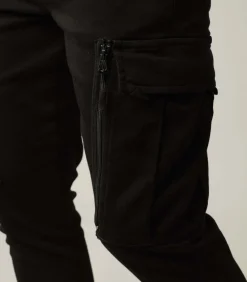 QUATRO - quatro denim gebreide jeans voor heren