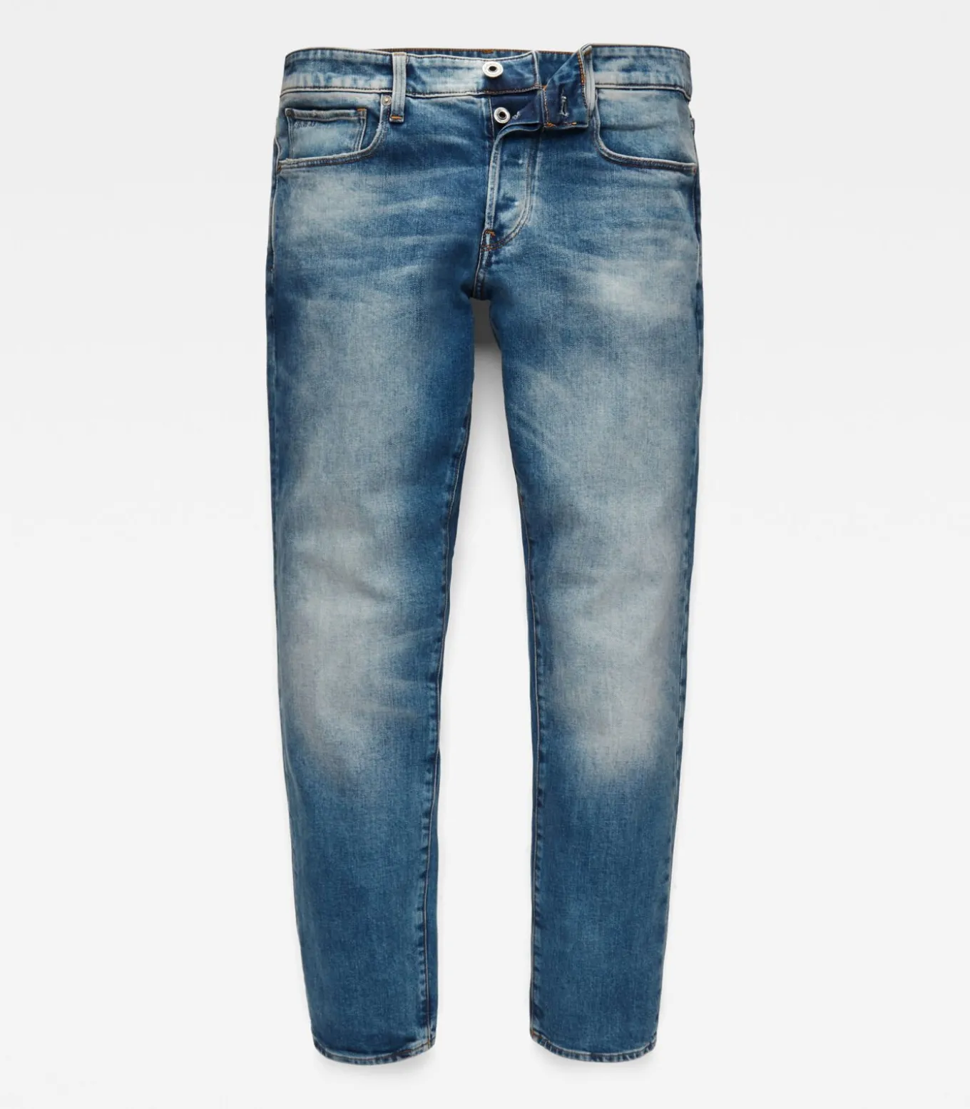 Rechte taps toelopende jeans 3301