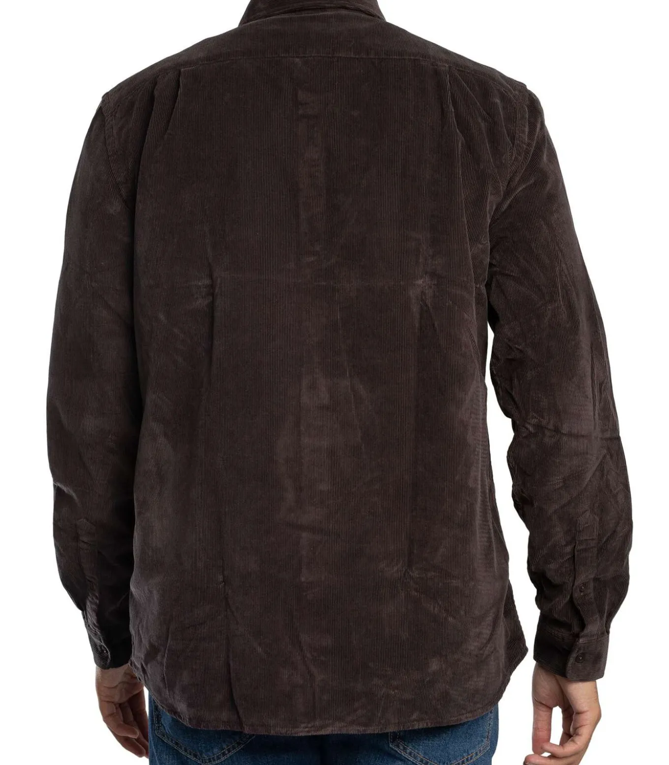 Regular Fit Velours Shirt