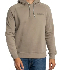 Relaxed Back Graphic Pullover Hoodie