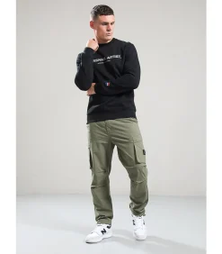 Resurrection crewneck - black