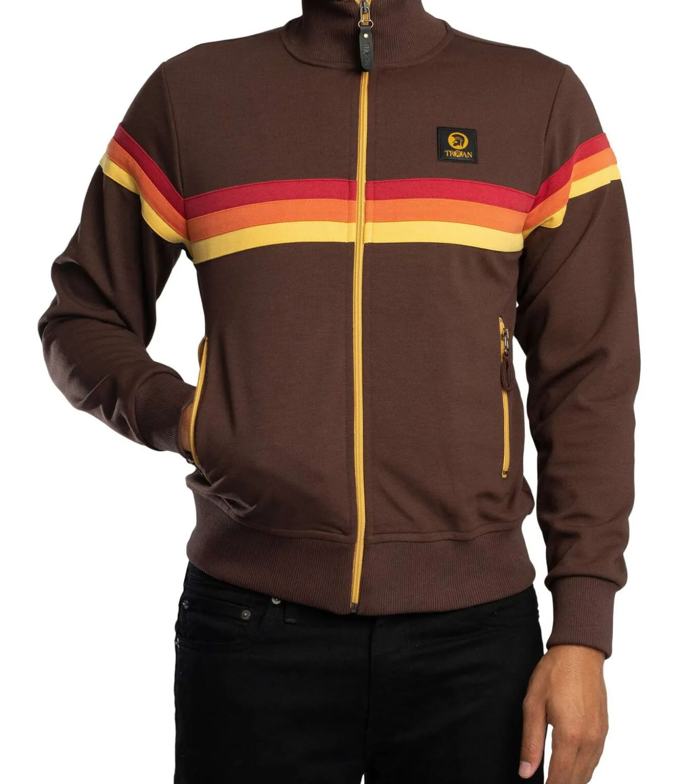 Retro Gestreept Trainingsjack