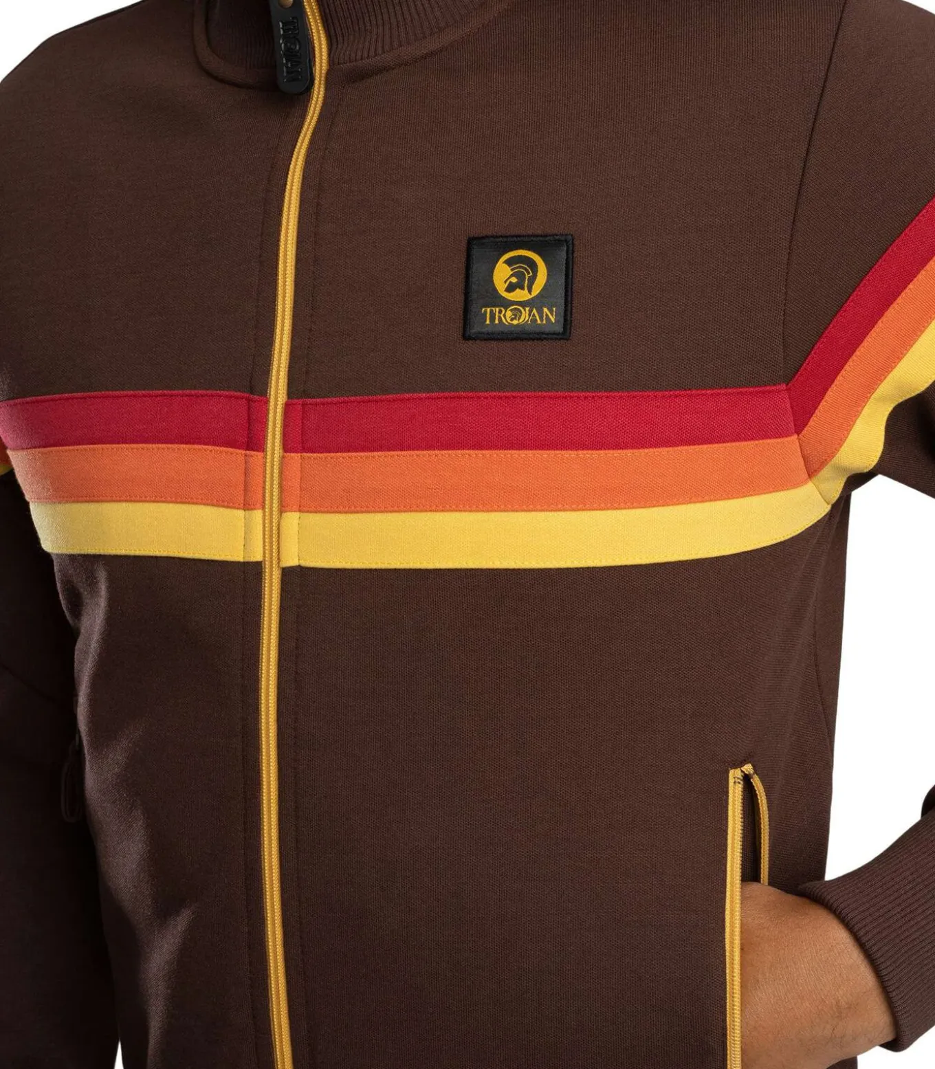 Retro Gestreept Trainingsjack
