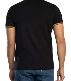 Retro Print Ringer T-Shirt