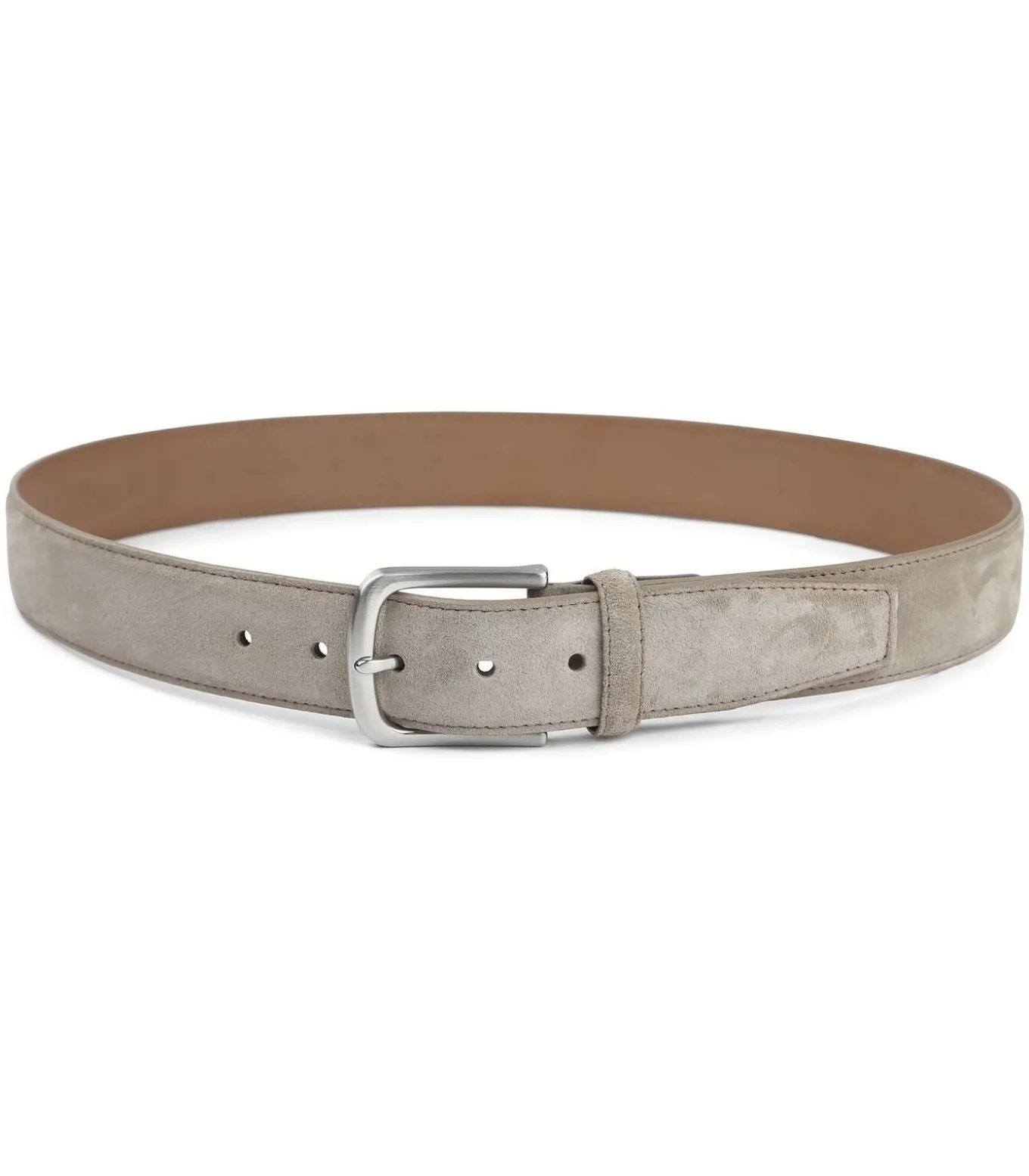Riem Suède Leer Taupe