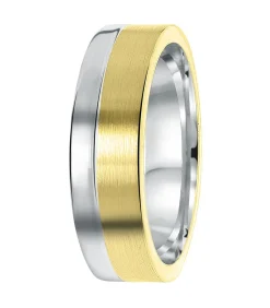 Ring 'Benidorm' Zilver - zilverkleurig-goudkleurig