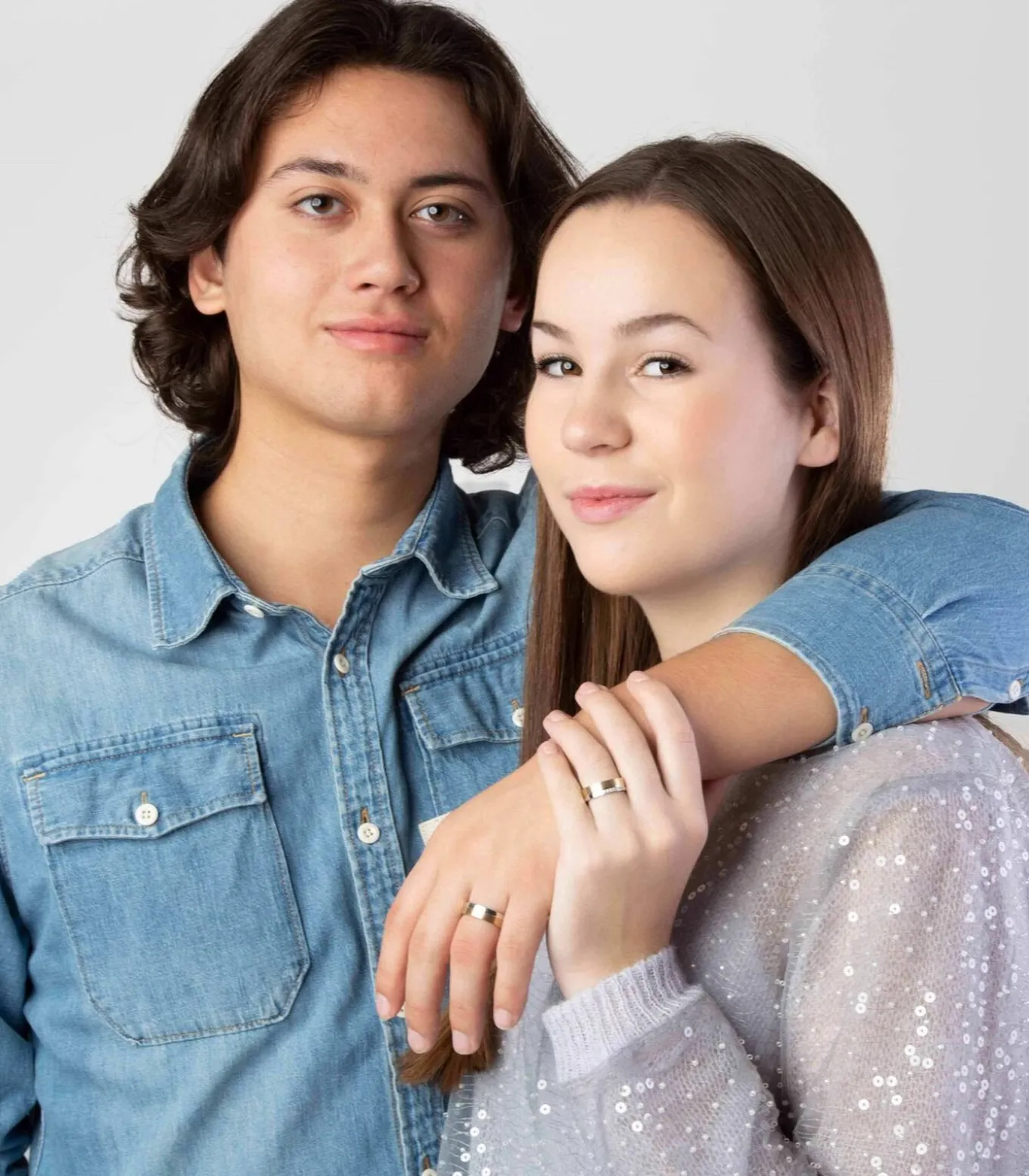 Ring 'Benidorm' Zilver - zilverkleurig-goudkleurig