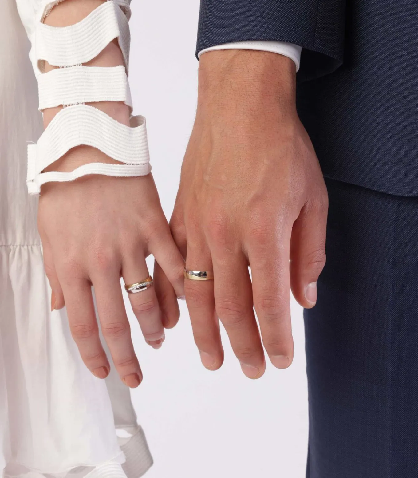 Ring 'Cordoba' Zilver - zilverkleurig-goudkleurig