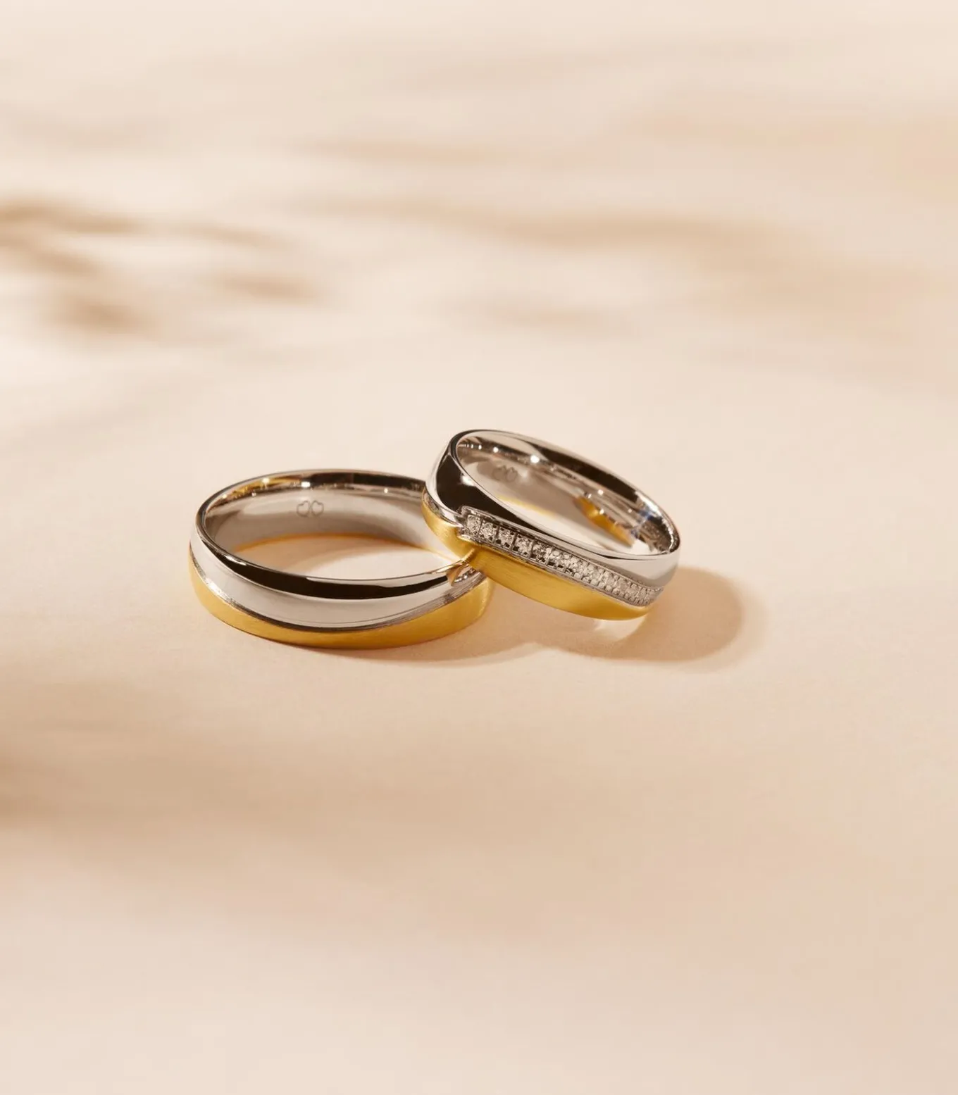 Ring 'Cordoba' Zilver - zilverkleurig-goudkleurig