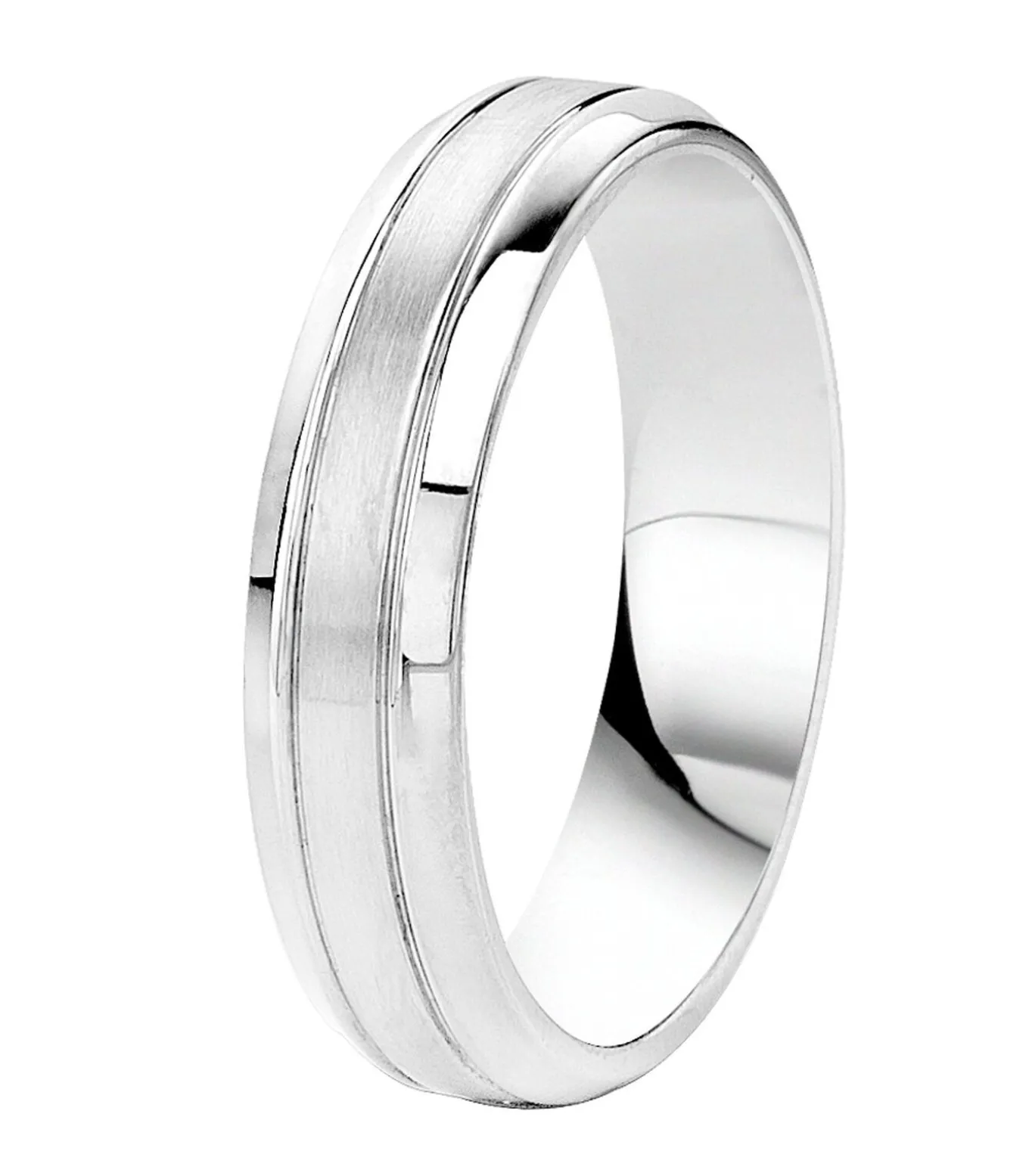 Ring 'Hong Kong' Staal - zilverkleurig