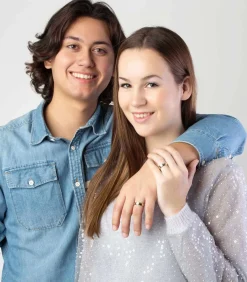 Ring 'Mallorca' Zilver - zilverkleurig-goudkleurig