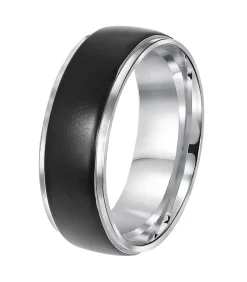 Ring Staal - zilverkleurig