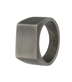 Ring Staal - zilverkleurig