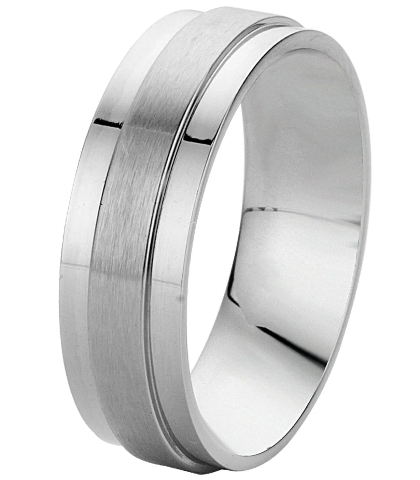 Ring Staal - zilverkleurig
