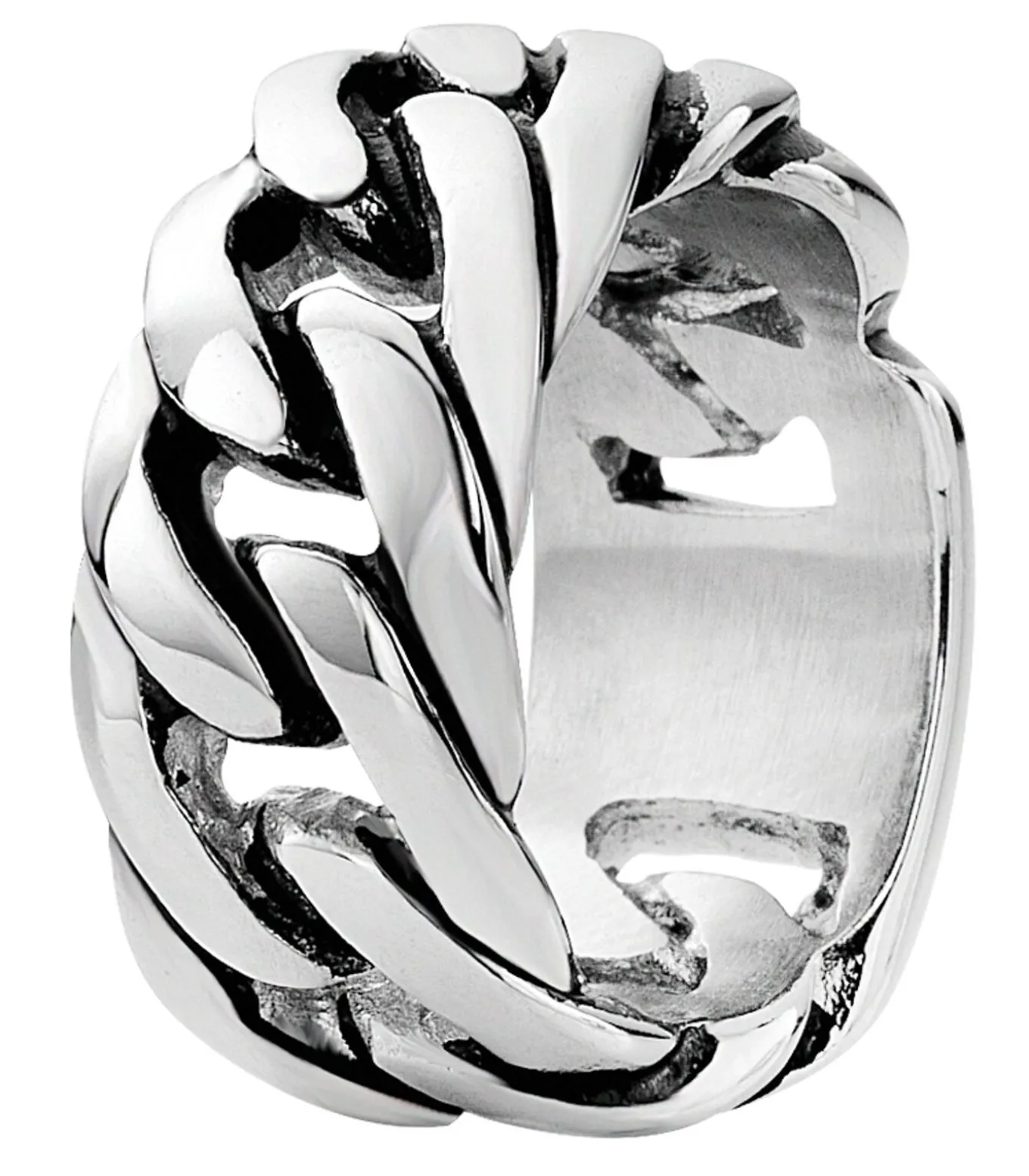 Ring Staal - zilverkleurig