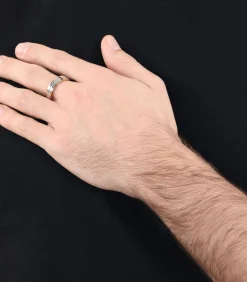 Ring voor mannen, roestvrij staal